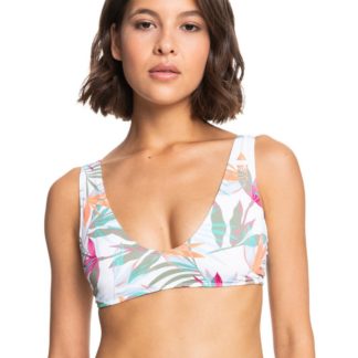 Roxy Beach Classics Top de bikini de triángulo alargado