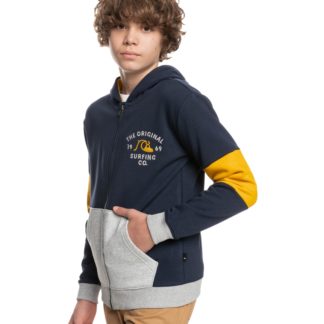 QUIKSILVER SCHOOL TIME ZIP YOUTH SUDADERA